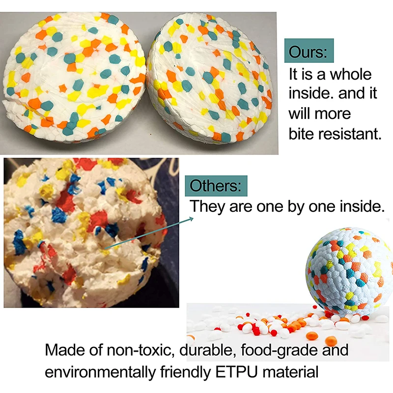 Solid Interactive Bite Resistant Dog Ball - onlinemegasale.com