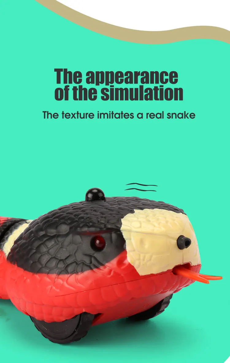 Interactive Cat Electric Snake Toy - onlinemegasale.com