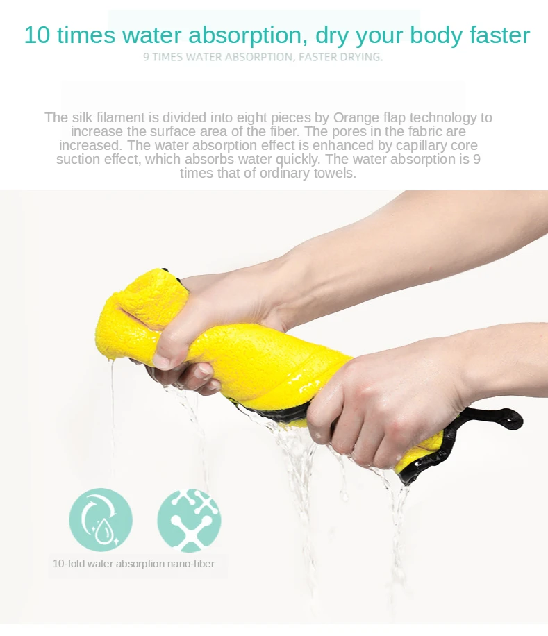 Pet Bath Super Absorbent Fiber Soft Quick-drying Bath Towel - onlinemegasale.com