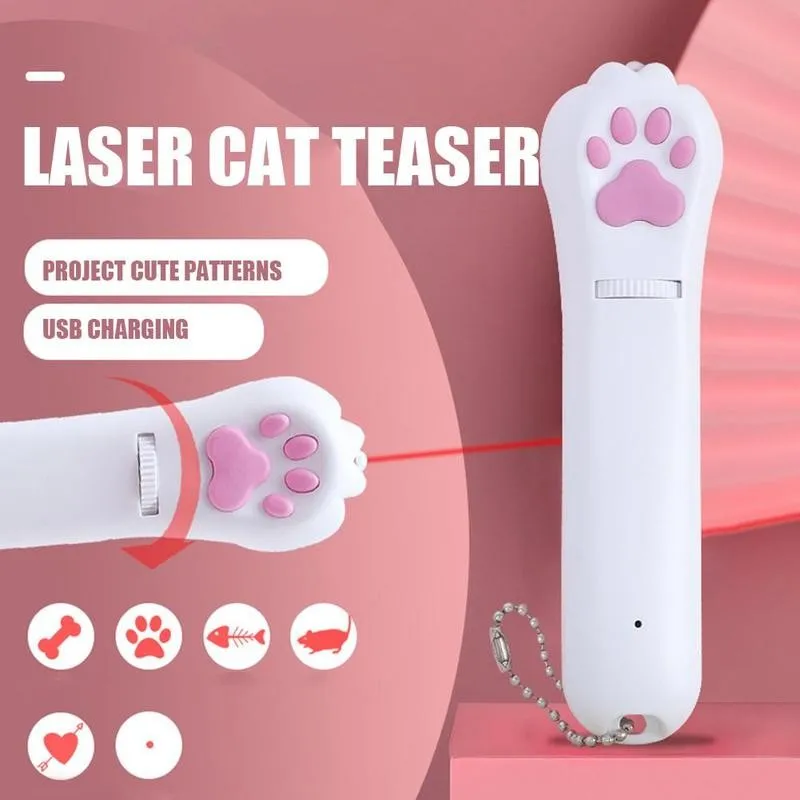 Laser Cat Teaser Interactive Toy - onlinemegasale.com