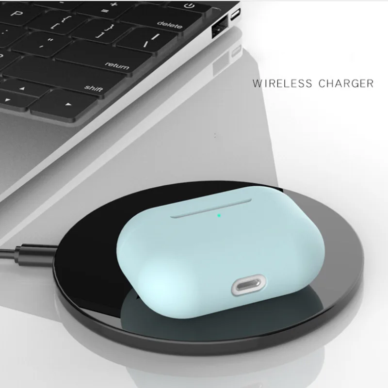 Liquid Soft Silicone Case For Airpods Pro Case Wireless Bluetooth Case for airpod pro Case Cover Air Pods pro Fundas Capa Coque - onlinemegasale.com
