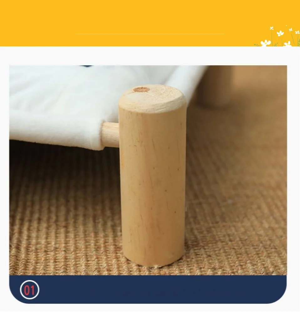 Heated Cat Bed Perch Cave Winter Wooden Sofa - onlinemegasale.com