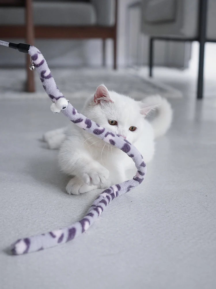 Feather Cat Teaser Interactive Toy - Colorful - onlinemegasale.com