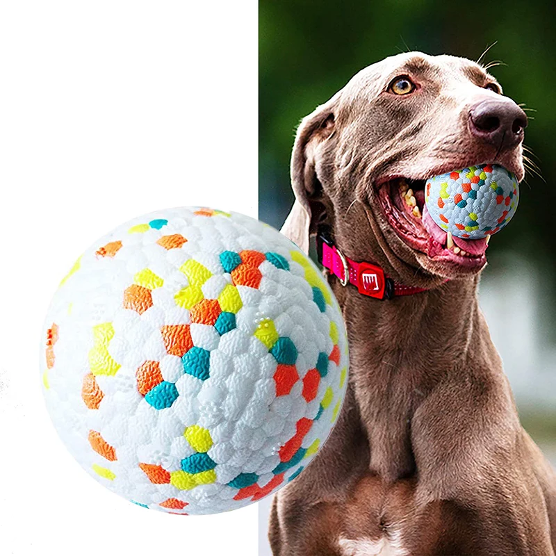 Solid Interactive Bite Resistant Dog Ball - onlinemegasale.com