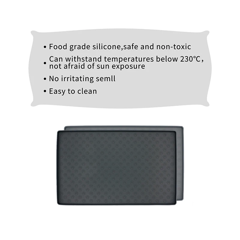 Waterproof Food Mat For Pet Feeding Bowls - onlinemegasale.com