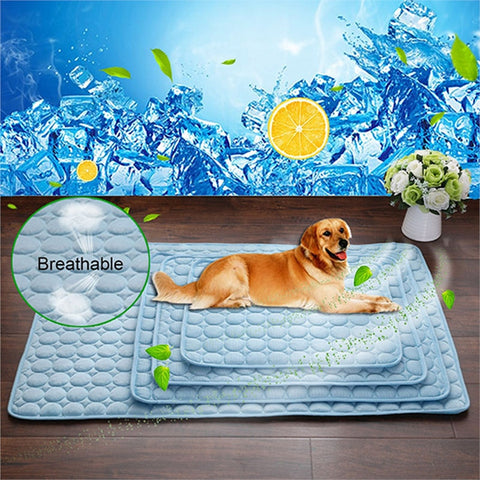 Cooling Mat Pad for Dogs & Cats - onlinemegasale.com Cooling Mat Pad for Dogs & Cats - onlinemegasale.com