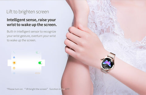 Plumzong Luxury Galaxy Smart Wristwatch For Women IOS & Android KW10 - onlinemegasale.com Plumzong Luxury Galaxy Smart Wristwatch For Women IOS & Android KW10 - onlinemegasale.com