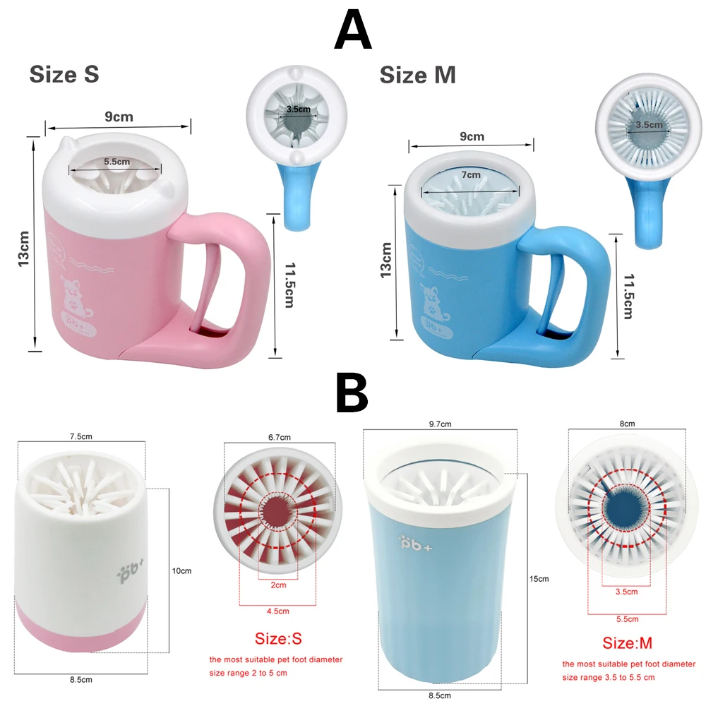 Portable Dog Paw Cleaner Cup - onlinemegasale.com