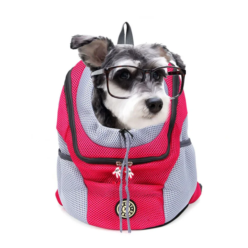 Portable Travel Backpack Outdoor Pet Dog Carrier - onlinemegasale.com