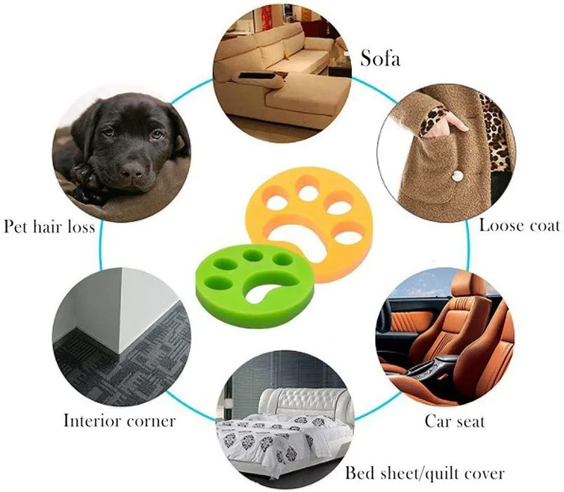 Reusable Washing Machine Pet Hair Remover - onlinemegasale.com