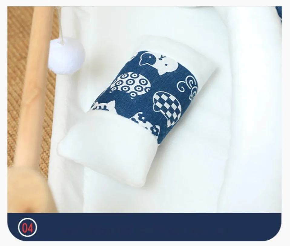 Heated Cat Bed Perch Cave Winter Wooden Sofa - onlinemegasale.com