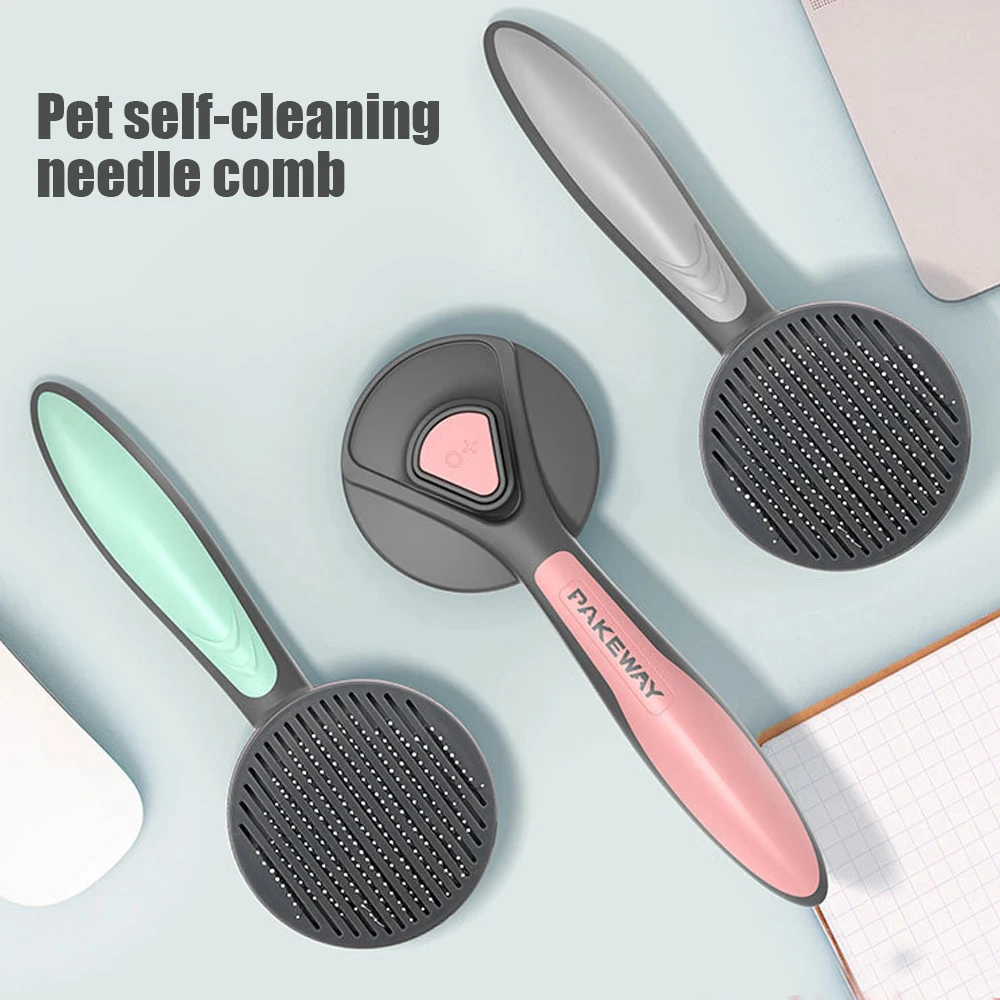 Cat Hair Cleaner Comb Brush For Cat Grooming - onlinemegasale.com