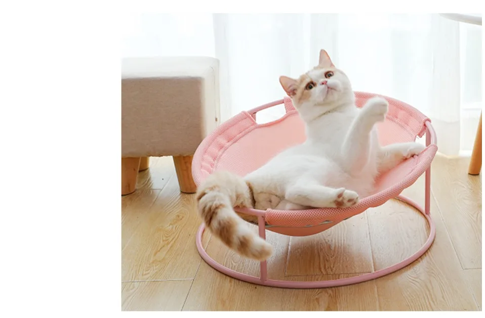 Pet Hammock Cats Beds Indoor Cat House Mat Warm Small Bed Kitten - onlinemegasale.com