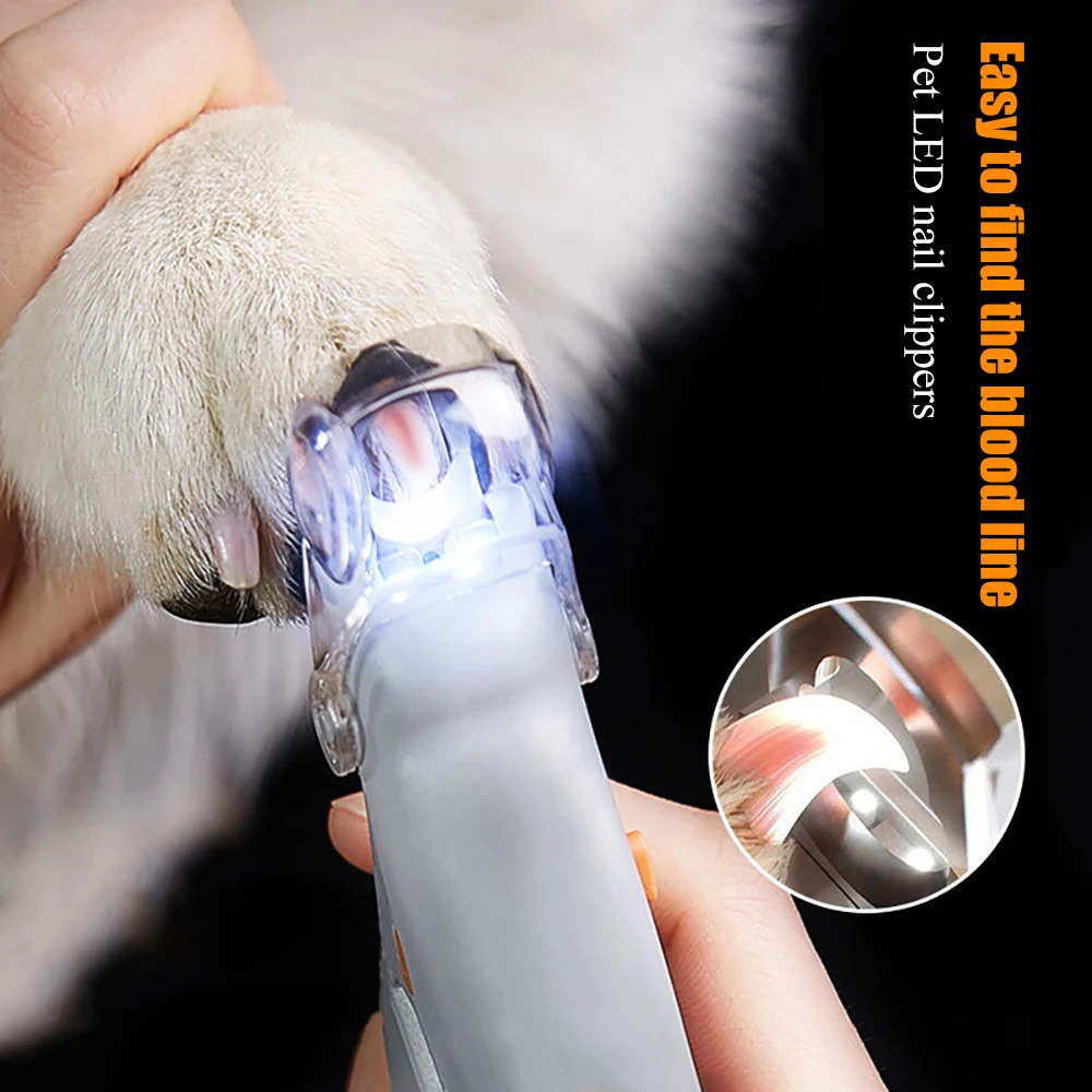 Professional Pet LED Nail Clipper - onlinemegasale.com