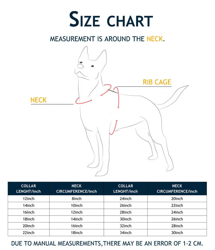 Cuban Link Dog Gold Adjustable Chain Collar Thick 15mm - onlinemegasale.com