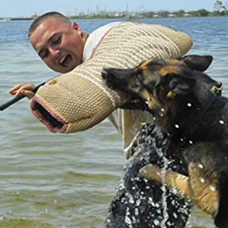 Thicken Professional Dogs Bit Training Arm Sleeve for Arm Protection Biting for Puppy Biting Playing - onlinemegasale.com