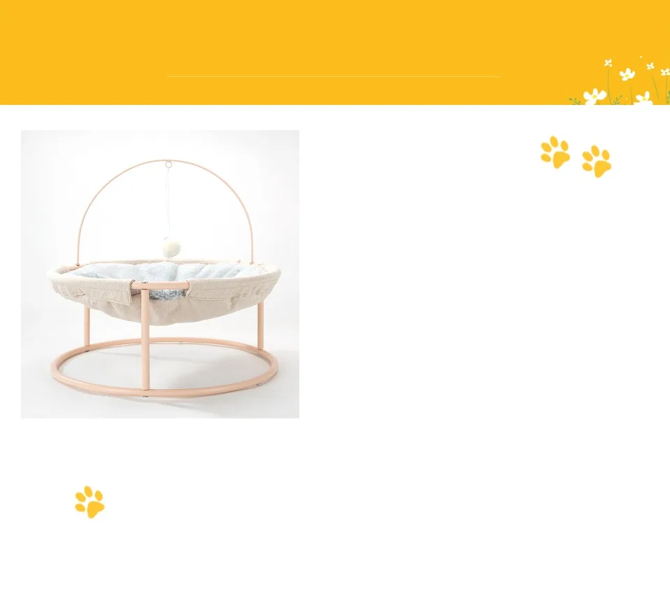 Pet Hammock Cats Beds Indoor Cat House Mat Warm Small Bed Kitten - onlinemegasale.com