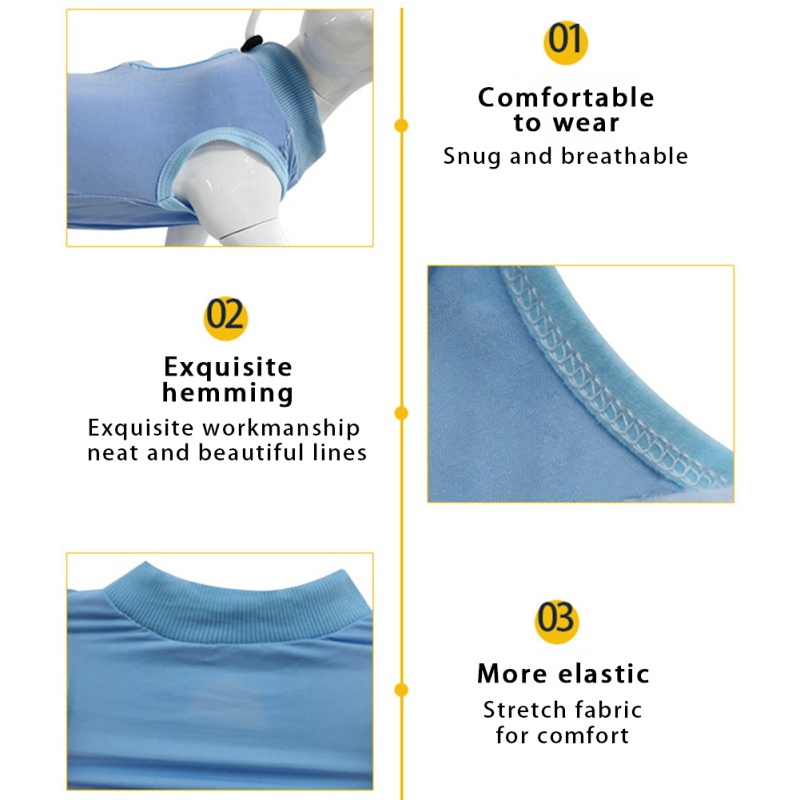 Cat Recovery Jumpsuit Care After Surgery Vest - onlinemegasale.com