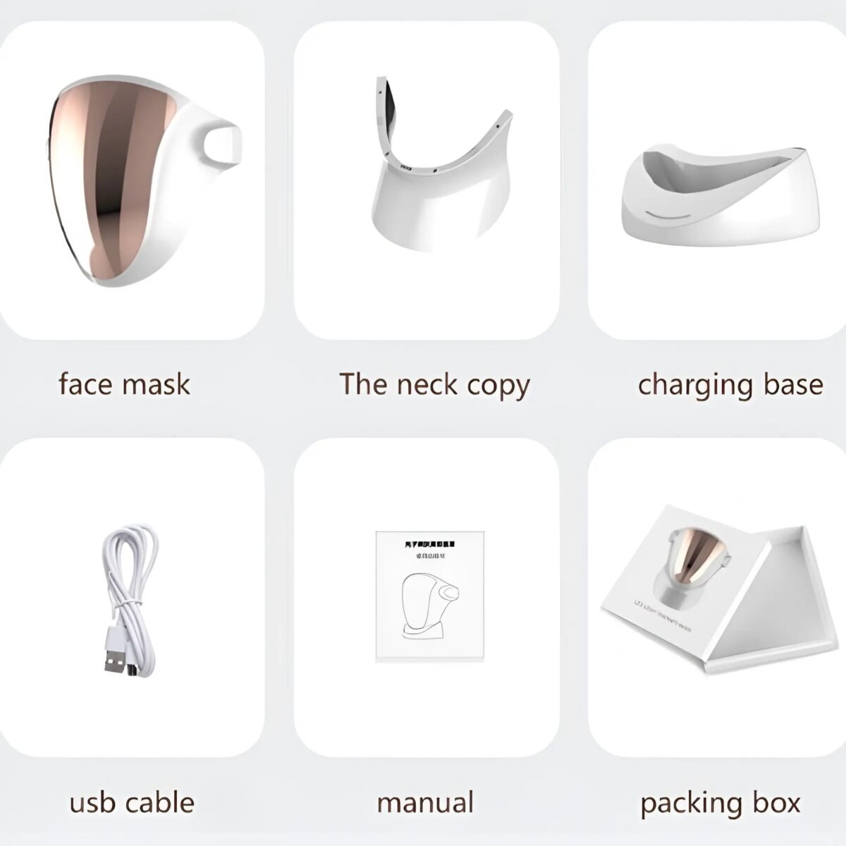 LED Therapy Mask For Healthy Looking Skin - onlinemegasale.com
