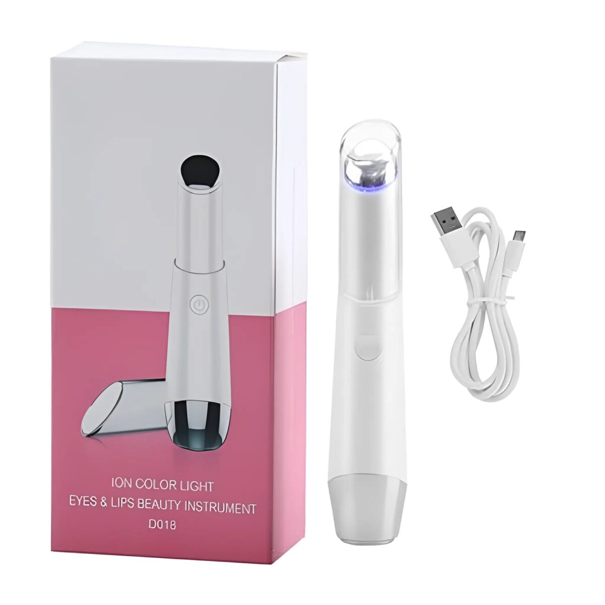 Eyelid Massager Pen with Sonic Vibration for Crows Feet and Eye Bags - onlinemegasale.com