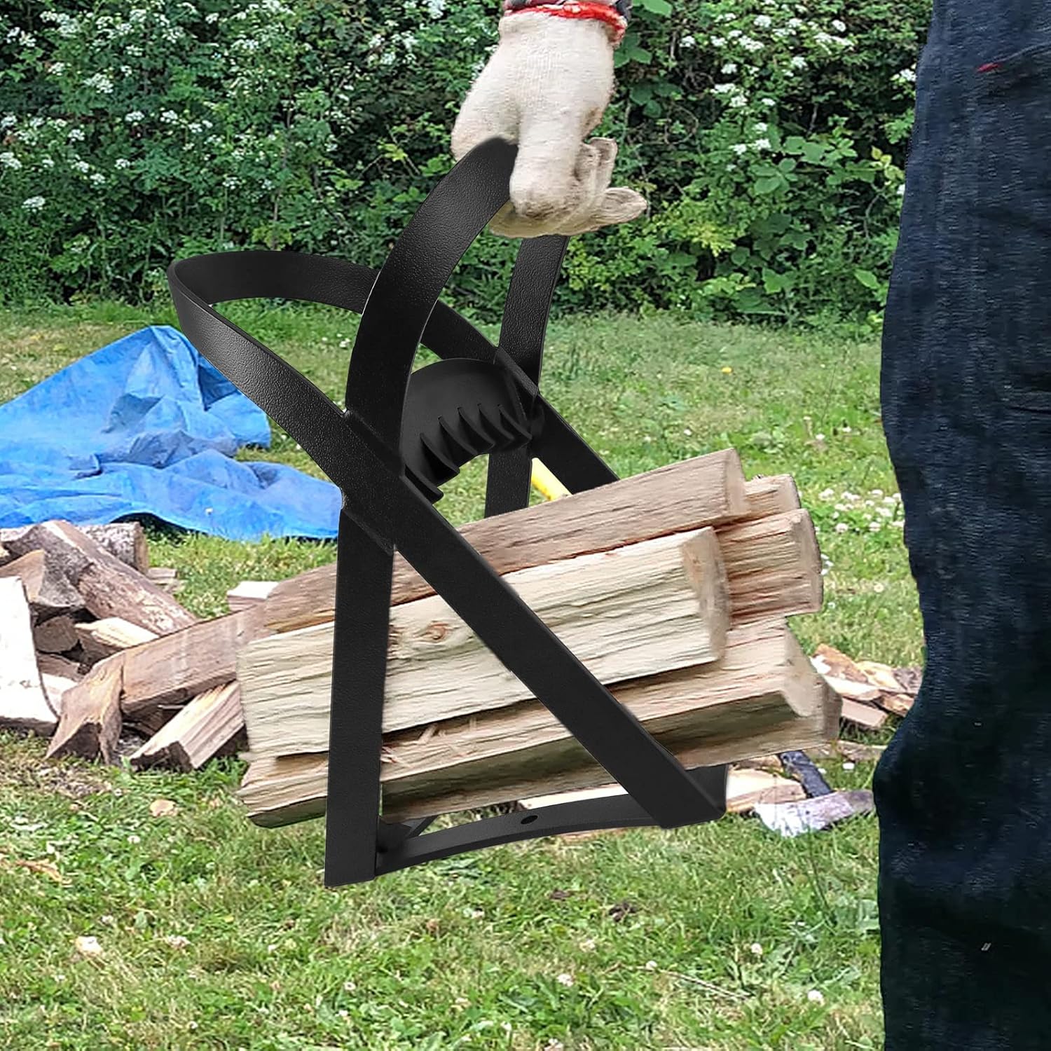 Foldable Log Splitting Tool - onlinemegasale.com