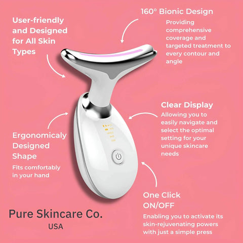 Anti Wrinkle Face Massager for Neck and Face Sculpting Great For Anti-Aging - onlinemegasale.com