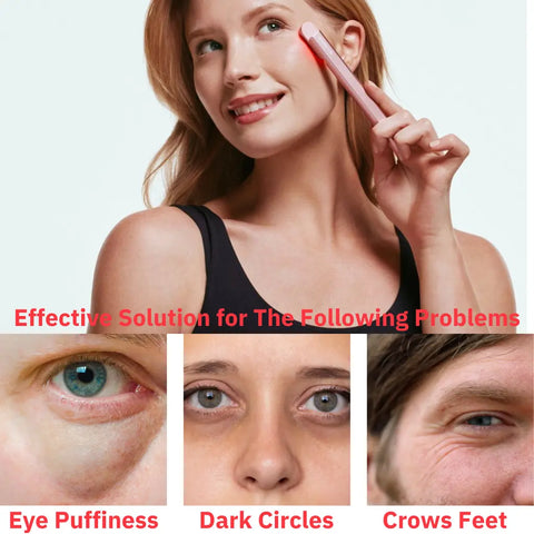 Radiant Skincare Red LED Wand For Glowing Radiant Skin - onlinemegasale.com