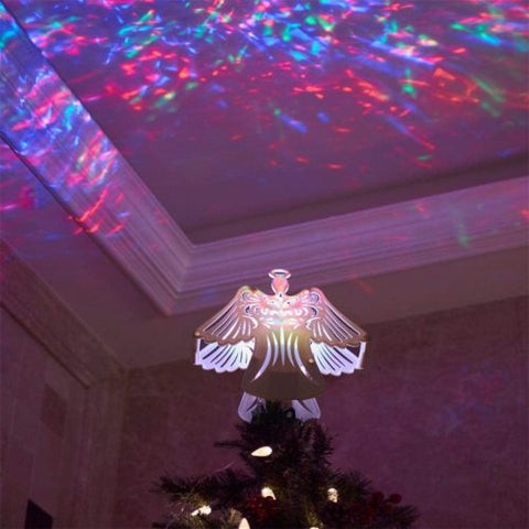 Christmas Tree Top Light Star with LED Projector Lights for Christmas Holiday Party Decoration - onlinemegasale.com Christmas Tree Top Light Star with LED Projector Lights for Christmas Holiday Party Decoration - onlinemegasale.com