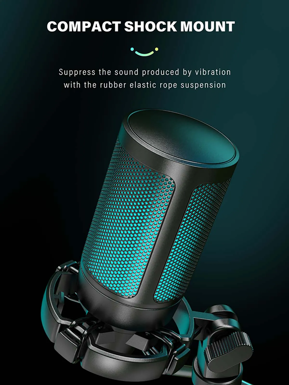 AmpliGame by FIFINE RGB USB Gaming Microphone with Light-touch Mute,Condenser Mic with Tripod for PC,PS4/5,Laptop Streaming-A2 - onlinemegasale.com AmpliGame by FIFINE RGB USB Gaming Microphone with Light-touch Mute,Condenser Mic with Tripod for PC,PS4/5,Laptop Streaming-A2 - onlinemegasale.com