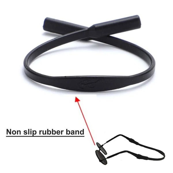 Cat Dog Funny Round Metal Retro Sunglasses with Anti Slip Belt - onlinemegasale.com