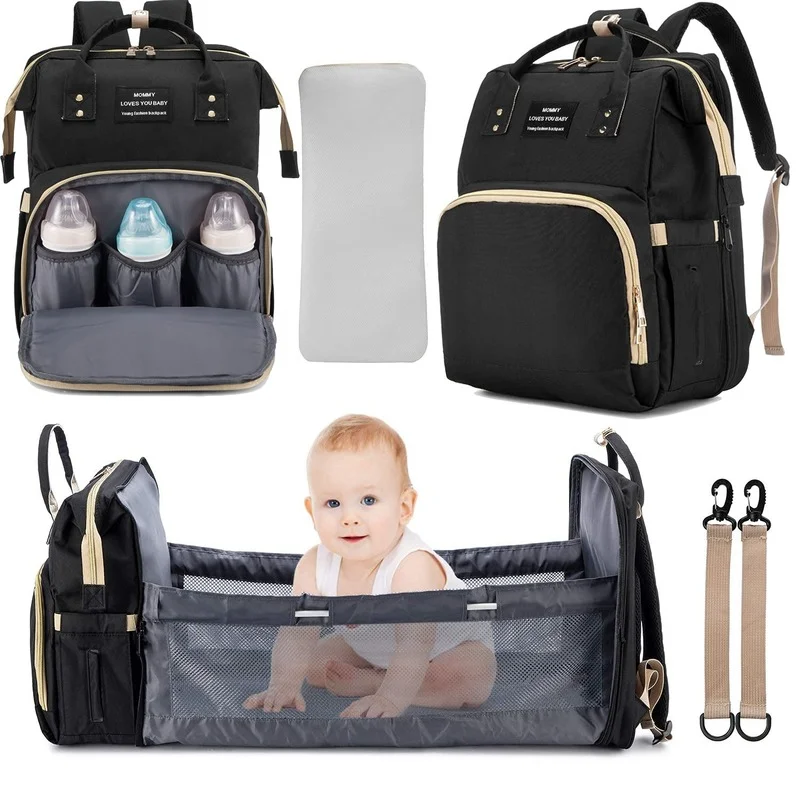 Portable Baby Folding Bed Travel Bag - onlinemegasale.com