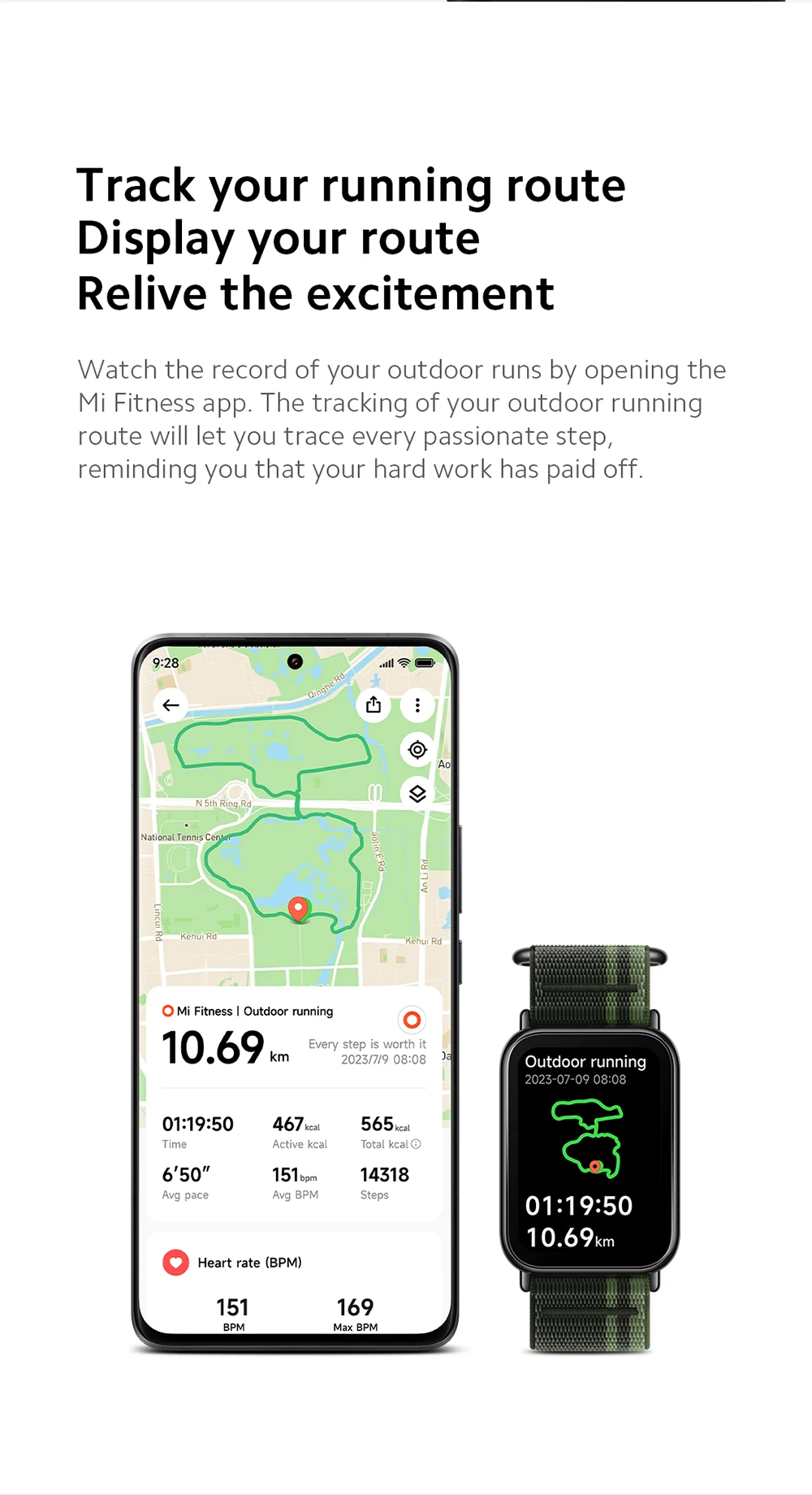 New world Premiere Global Version Xiaomi Smart Band 8 Pro 1.74”AMOLED display Built-in Up to 14-day battery life 5ATM Water - onlinemegasale.com