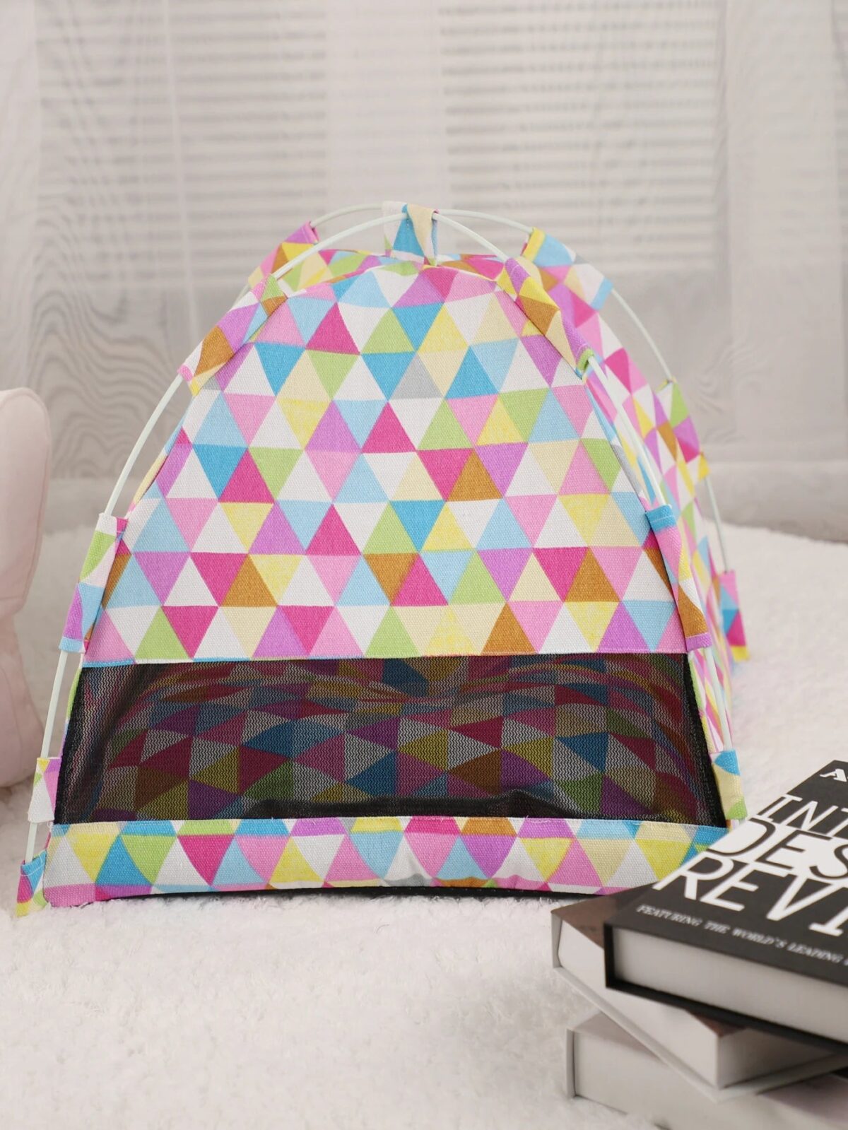 Warm Pet Tent Bed for Cats - onlinemegasale.com