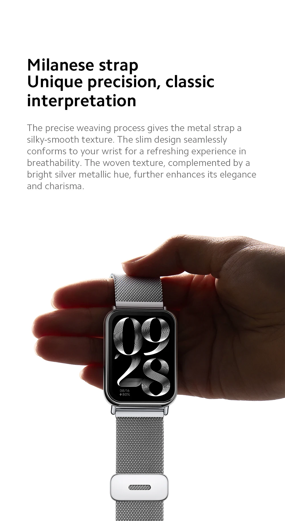 New world Premiere Global Version Xiaomi Smart Band 8 Pro 1.74”AMOLED display Built-in Up to 14-day battery life 5ATM Water - onlinemegasale.com
