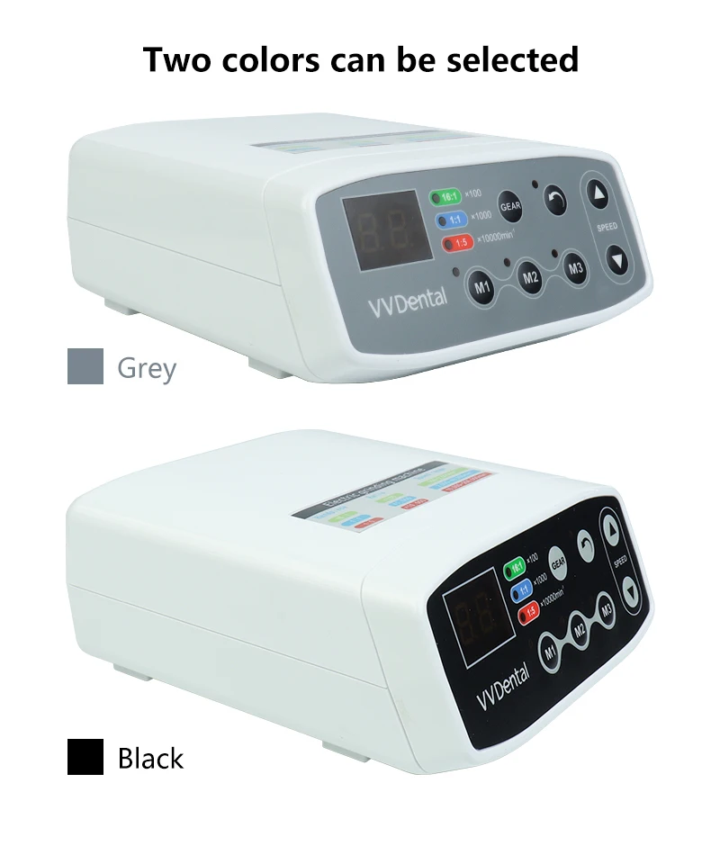 VVDental Electric Brushless LED Micro Motor Set Internal Water Spray High Rotation 1:5/1:1 Contra Angle Handpiece Dental Machine - onlinemegasale.com VVDental Electric Brushless LED Micro Motor Set Internal Water Spray High Rotation 1:5/1:1 Contra Angle Handpiece Dental Machine - onlinemegasale.com