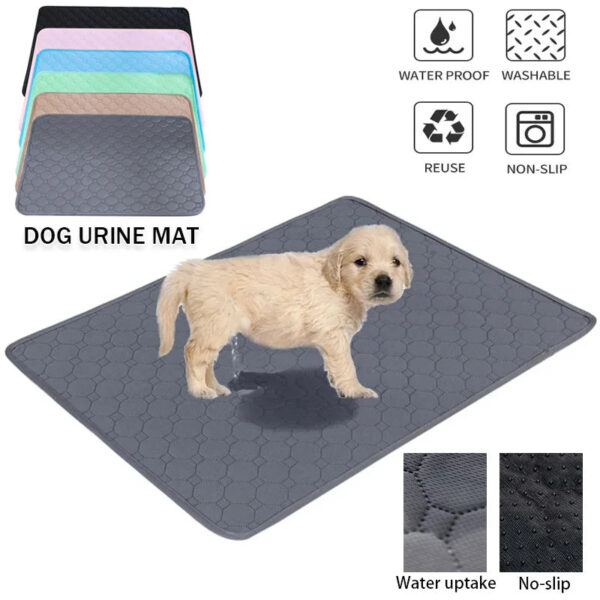 Washable, Non-Slip Dog Pee Pads – Reusable for Training, Beds, or Car Seats