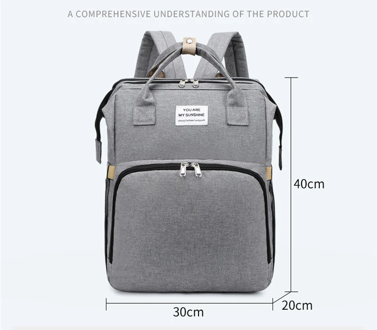 Portable Baby Folding Bed Travel Bag - onlinemegasale.com