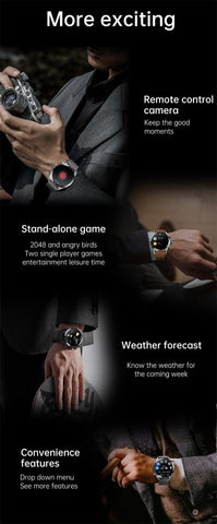 Lige Luxury Smart Watch - ECG+PPG Fitness Tracker Sports Watch For IOS & Android - onlinemegasale.com Lige Luxury Smart Watch - ECG+PPG Fitness Tracker Sports Watch For IOS & Android - onlinemegasale.com