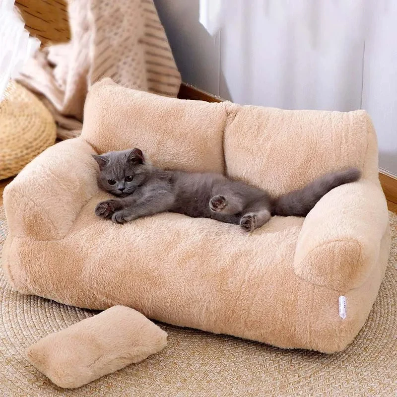 Luxury Cat Bed Sofa for Ultimate Comfort - onlinemegasale.com
