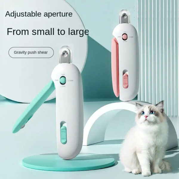 Adjustable Pet Nail Clippers – Professional Grooming for Cats & Dogs