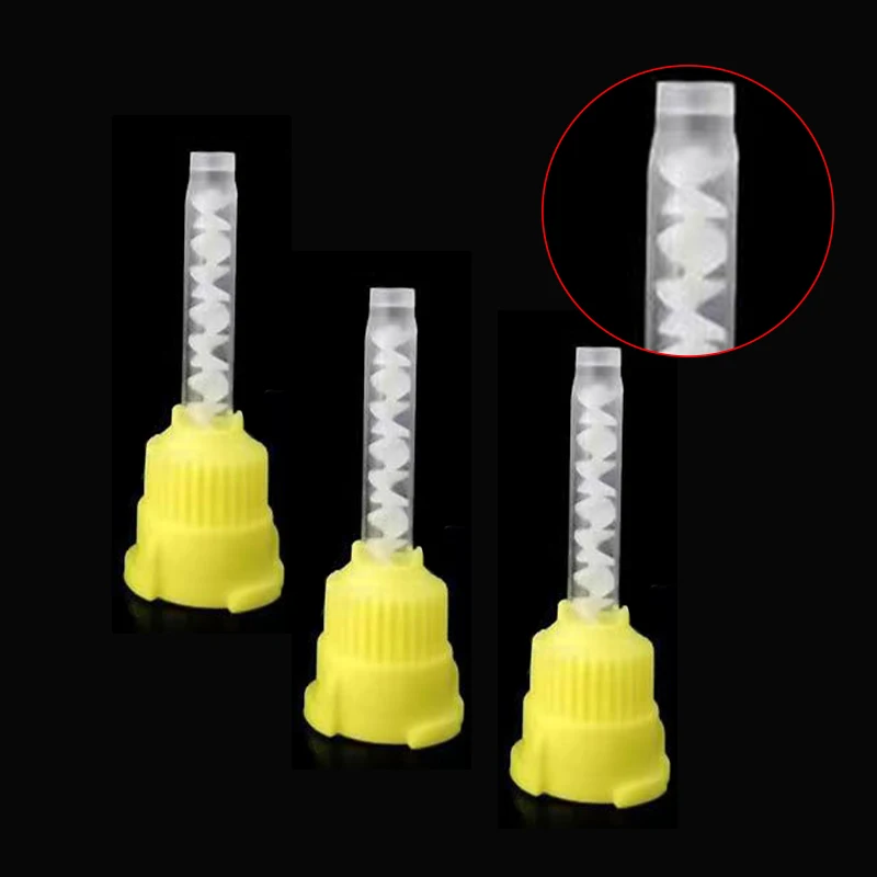 50/100PCS Dental Mixing Tips Silicone Rubber Mixing Tip Dental Impression Materials Mixing Tube Denture Laboratory Color Tubes - onlinemegasale.com 50/100PCS Dental Mixing Tips Silicone Rubber Mixing Tip Dental Impression Materials Mixing Tube Denture Laboratory Color Tubes - onlinemegasale.com