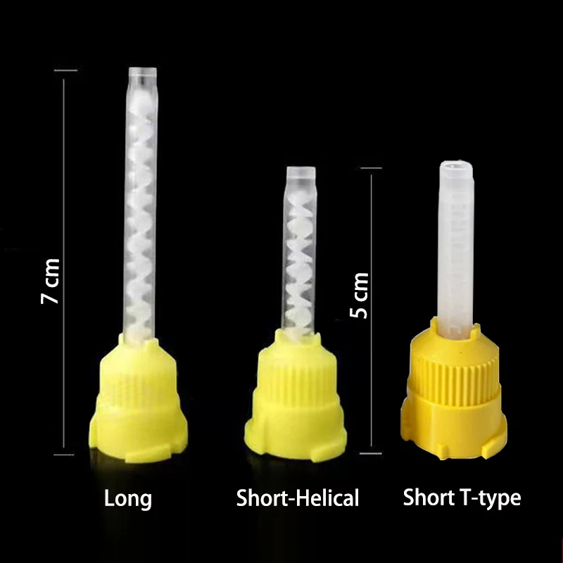 50/100PCS Dental Mixing Tips Silicone Rubber Mixing Tip Dental Impression Materials Mixing Tube Denture Laboratory Color Tubes - onlinemegasale.com 50/100PCS Dental Mixing Tips Silicone Rubber Mixing Tip Dental Impression Materials Mixing Tube Denture Laboratory Color Tubes - onlinemegasale.com