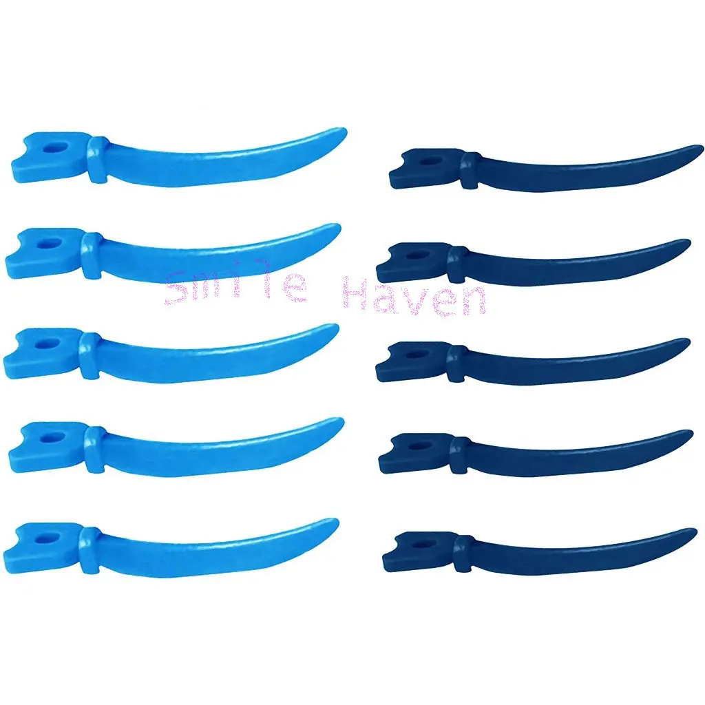 120Pcs Dental Tulwar Wedges Refill Wedge For Sectional Matrix System With Hole Disposable Plastic Wedges S/M/L Dentistry Product - onlinemegasale.com