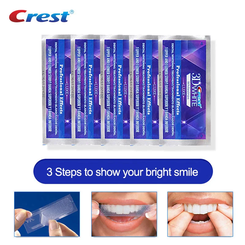 Crest 3D Whitening Professional Effects White Strips - onlinemegasale.com