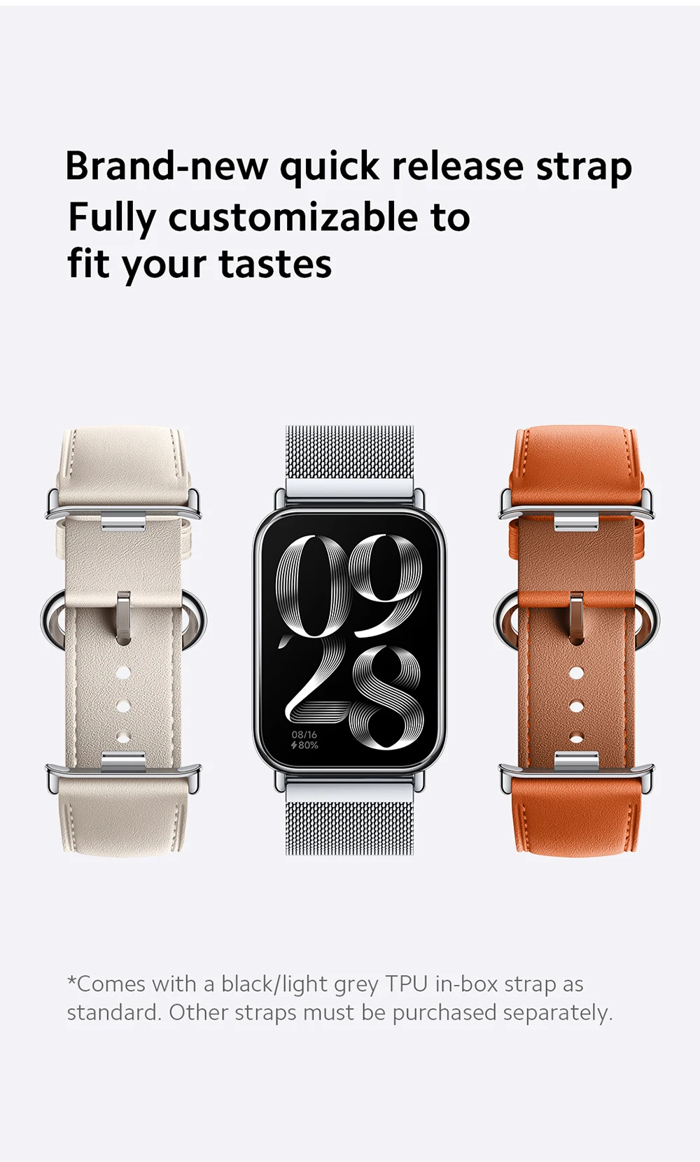 New world Premiere Global Version Xiaomi Smart Band 8 Pro 1.74”AMOLED display Built-in Up to 14-day battery life 5ATM Water - onlinemegasale.com