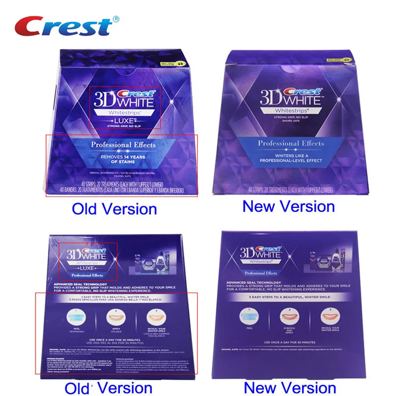 Crest 3D Whitening Professional Effects White Strips - onlinemegasale.com