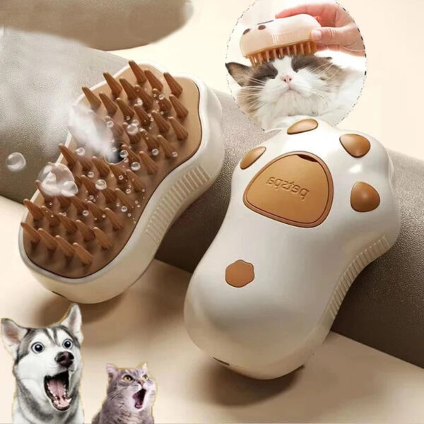 3 in 1 Electric Pet Grooming Brush
