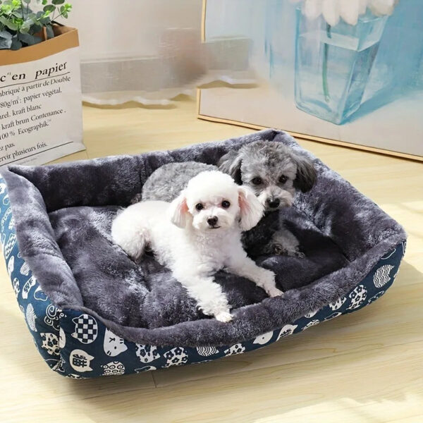 Cushion Dog Bed – Pet Basket for All Sizes