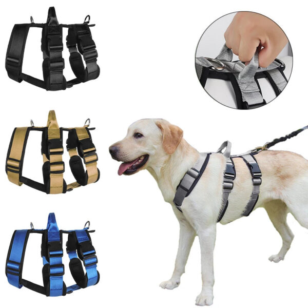 CDDMPET Chest Adjustable No Pull Big Dog Vest Harness