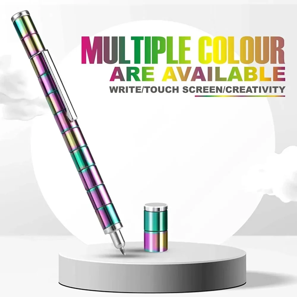 Decompression magnetic pen, fidgeting magnetic pen, multifunctional novel pen for relieving fidgety pressure, a gift for friends - onlinemegasale.com